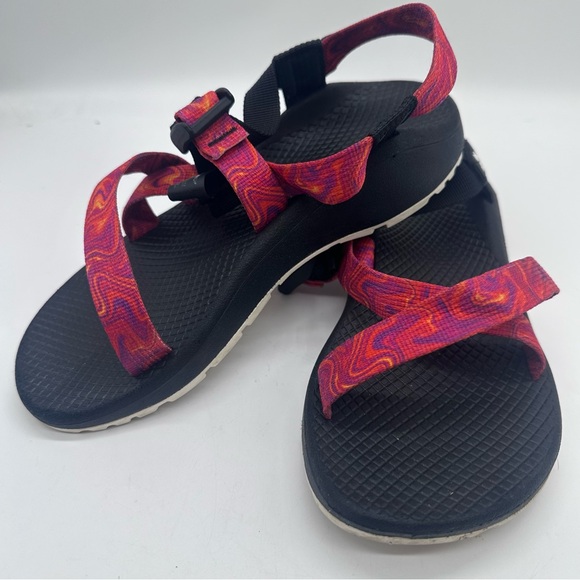 Chaco Z/Cloud Multicolor Sandals with Black Sole Size 6 - Picture 3 of 9